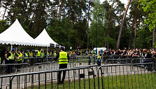 &bdquo;Rammstein&ldquo; fanai renkasi į koncertą Vilniaus Vingio parke