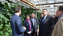 Ministras Pirmininkas Algirdas Butkevičius ir žemės ūkio ministrė Virginija Baltraitienė apsilankė naujojoje Elektrėnų komplekso biokuro katilinėje.