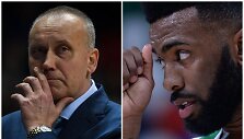 Rimas Kurtinaitis ir Keithas Langfordas