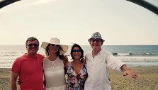 Žilvinas Žvagulis, Irena Staro&scaron;atė, Inga Valinskienė ir Arūnas Valinskas