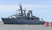 Klaipėdoje lankosi NATO Nuolatinės parengties grupės laivas &bdquo;Sachsen&ldquo;