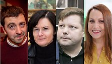 Mindaugas Nastaravičius, Undinė Radzevičiūtė, Rimantas Kmita ir Aistė Smulgevičiūtė