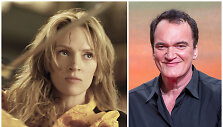 Uma Thurman filme &bdquo;Nužudyti Bilą&ldquo;, režisierius Quentinas Tarantino
