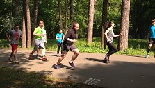 Pirmasis 200 metrų bėgimas po traumos