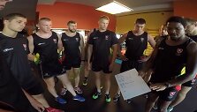 Lietuvos regbio rinktinės treniruotė
