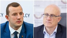 Virginijus Sinkevičius ir Stasys Jakeliūnas
