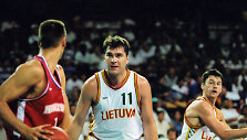 Arvydas Sabonis 1996 rugpjūtį Atlantos olimpinėse žaidynėse
