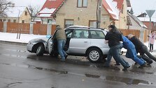 Avarijos vietoje