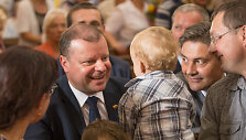 Saulius Skvernelis dalyvavo lietuvi&scaron;kose pamaldose Punske