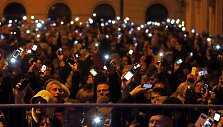 Protestas prie&scaron; interneto mokestį Budape&scaron;te