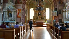 Marija Lūžytė į bažnyčią dažnai veda ekskursijas