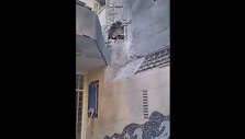 Eilato mokyklos sprogimo vaizdo įra&scaron;e matyti drono sparnas 