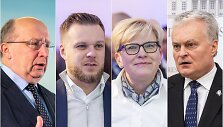 Andrius Kubilius, Gabrielius Landsbergis, Ingrida &Scaron;imonytė ir Gitanas Nausėda