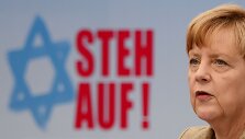 Angela Merkel centrinės Vokietijos žydų tarybos renginyje