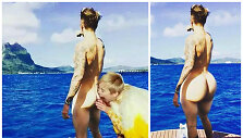 Internautai i&scaron;sityčiojo i&scaron; nuogo Justino Bieberio