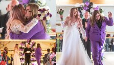 Kerry Kenworthy ir Sian Higgins vestuvės