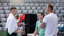 Artūras Gudaitis, Mike'as Gansey ir Primožas Brežecas