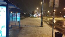 Vilnietis Raimundas užfiksavo pirmąjį sniegą sostinėje. 