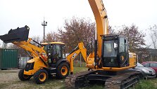 Vogti traktoriai JCB 531-70 ir JCB 8055-RTS