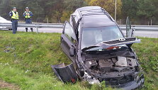 &bdquo;Lexus&ldquo; avarija Grigi&scaron;kėse