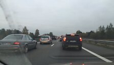 Reidas prie įvažiavimo į Vilnių piko valandomis