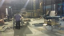 Lietuvos paviljonas parodos atidarymo dieną  2017 m. Birželio 10 d. 