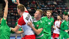 Lietuvos rankinio rinktinė nusileido &Scaron;veicarijai.