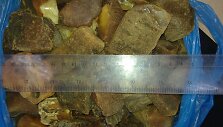 Muitininkai sulaikė keliasde&scaron;imt kilogramų nelegaliai gabento gintaro.