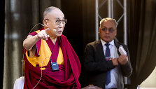 Dalai Lamos paskaita Vilniaus universitete