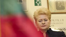 Laisvės gynėjų dienos proga prezidentė Dalia Grybauskaitė lankėsi Vilniaus &bdquo;Ryto&ldquo; progimnazijoje.