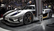 Greičiausias Ženevoje &bdquo;Koenigsegg One:1&ldquo;