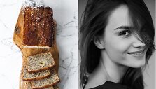 Julija Steponavičiūtė ir jos kepta bananų duona be glitimo
