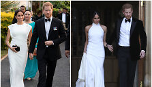 Princas Harry ir Sasekso hercogienė Meghan Tongoje ir per savo vestuves