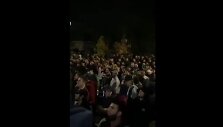 Dagestane minia prie vie&scaron;bučio reikalavo, kad atvykėliai i&scaron; Izraelio i&scaron;sikraustytų