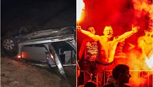 &bdquo;B tribūnos&ldquo; nariai Lenkijoje pateko į avariją