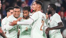 Kylianas Mbappe, Michaelas Olise ir Prancūzijos futbolo rinktinė