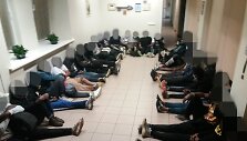 Sulaikyti migrantai