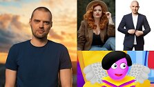 Tado Vidmanto ir žmonos Linos filmo &bdquo;Babaužiukai&ldquo; stop kadras, Donata Virbilaitė ir Marius Rep&scaron;ys