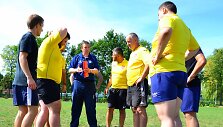Mokymus vedė specialistas i&scaron; Anglijos Garethas Thomas