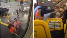 I&scaron; &bdquo;Ryanair&ldquo; lėktuvo i&scaron;laipintas įsisiautėjęs keleivis