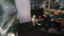 Seule susidūrė metropoliteno traukiniai