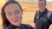 Emilija Gelažninkienė ir Arūnas Gelažninkas Pasaulio Baja Taurės etapo varžybose