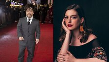 Peteris Dinklage'as ir Anne Hathaway