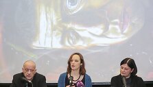 &Scaron;arūnas Sauka, Monika Saukaitė ir Lolita Jablonskienė