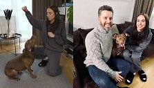 Kristina Radžiukynaitė-KaYra su augintine Upe