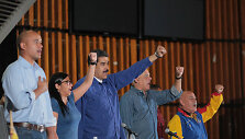 Nicolas Maduro su &scaron;alininkais