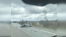 Avarija Klaipėdos rajone, automagistralėje