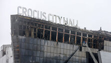 &bdquo;Crocus City Hall&ldquo; salė po gaisro Maskvoje