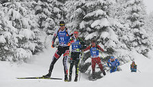 I&scaron; kairės: Julianas Eberhardas (Austrija), Johannesas Kuhnas (Vokietija) ir Vytautas Strolia (Lietuva)