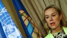 JT misijos sunaikinti Sirijos cheminius ginklus vadovė Sigrid Kaag